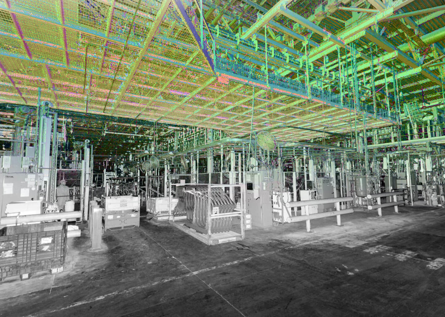 Large Scale BIM to FM Service by PMC Detroit Laser Scanning